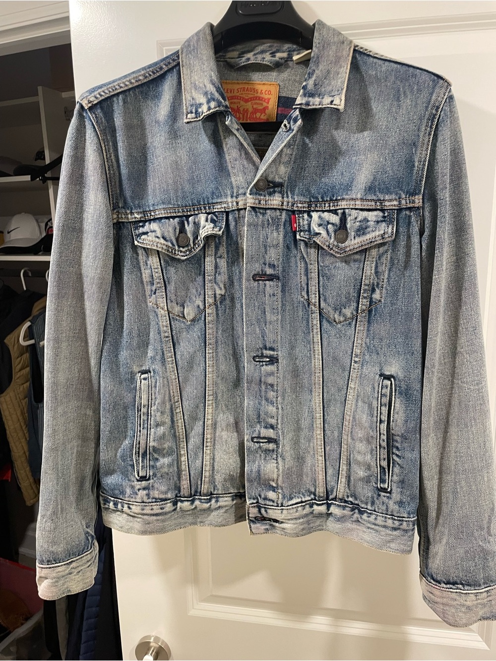 Levi's Light Blue Washed Denim Jacket